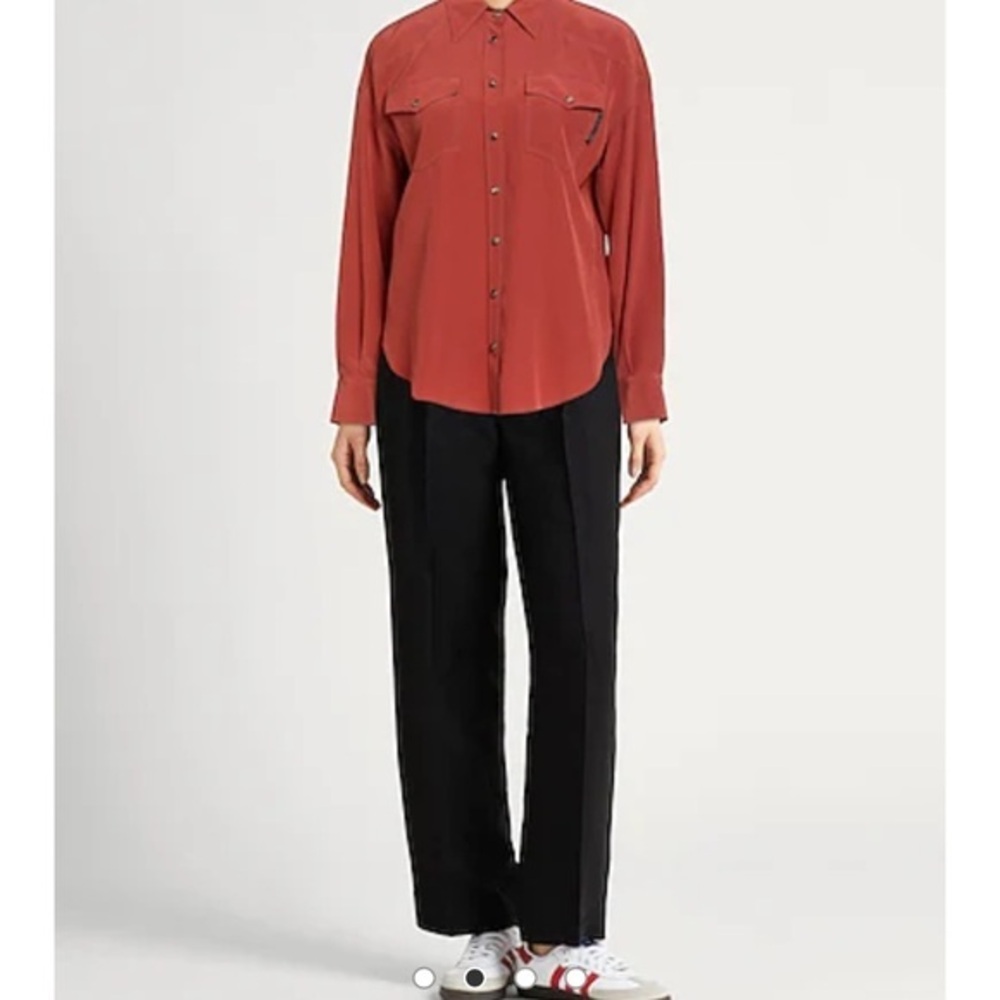 Brunello Cucinelli Rust Shirt